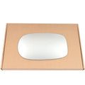 Wing Mirror Glass Left for Alfa Romeo 166 1998-2007 Stick-On Passenger Near Side Convex