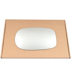 Wing Mirror Glass Left for Alfa Romeo 166 1998-2007 Stick-On Passenger Near Side Convex