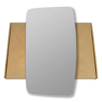 Side View Replacement Wing Mirror Glass for Mercedes-Benz TN / T1 / T1N 1977-1995 Convex Left Passenger near side LHS N/S