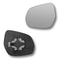 Replacement Wing Mirror Glass Left for MG 3 2013-2022 Clip-On Passenger Near Side N/S Heated Convex