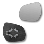 Replacement Wing Mirror Glass Left for MG 3 2013-2022 Clip-On Passenger Near Side N/S Heated Convex