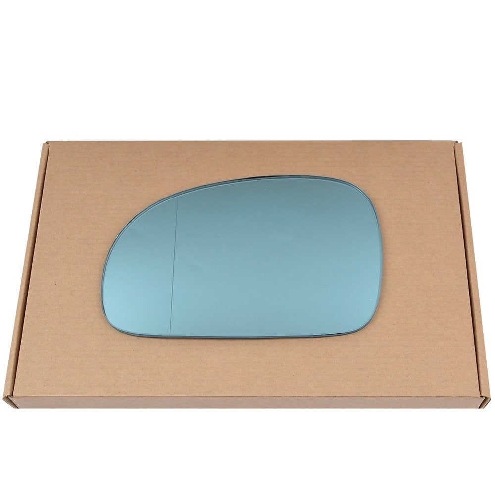 Wing Mirror Glass Left for Peugeot 406 1995-2003 Stick-On Passenger Near Side with Blind Spot
