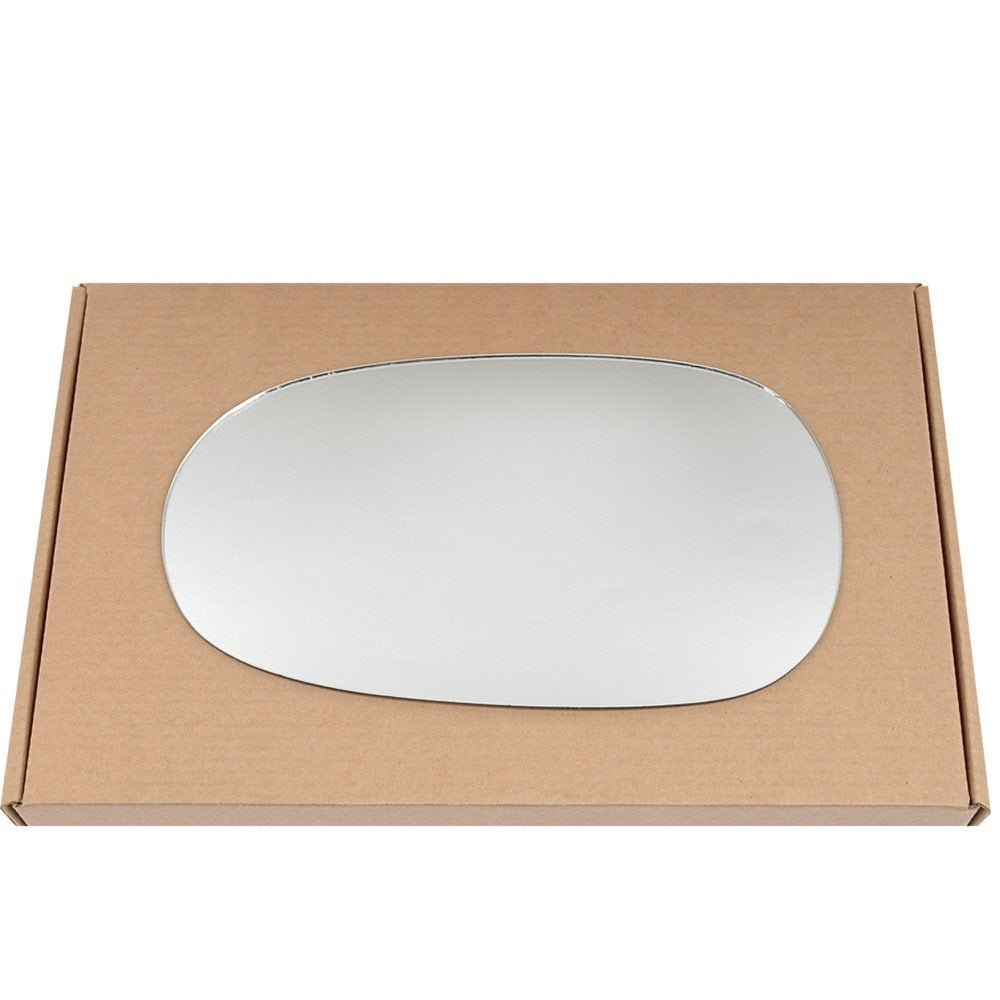 Wing Mirror Glass Left for Jaguar X-Type 2001-2008 Stick-On Passenger Near Side Convex