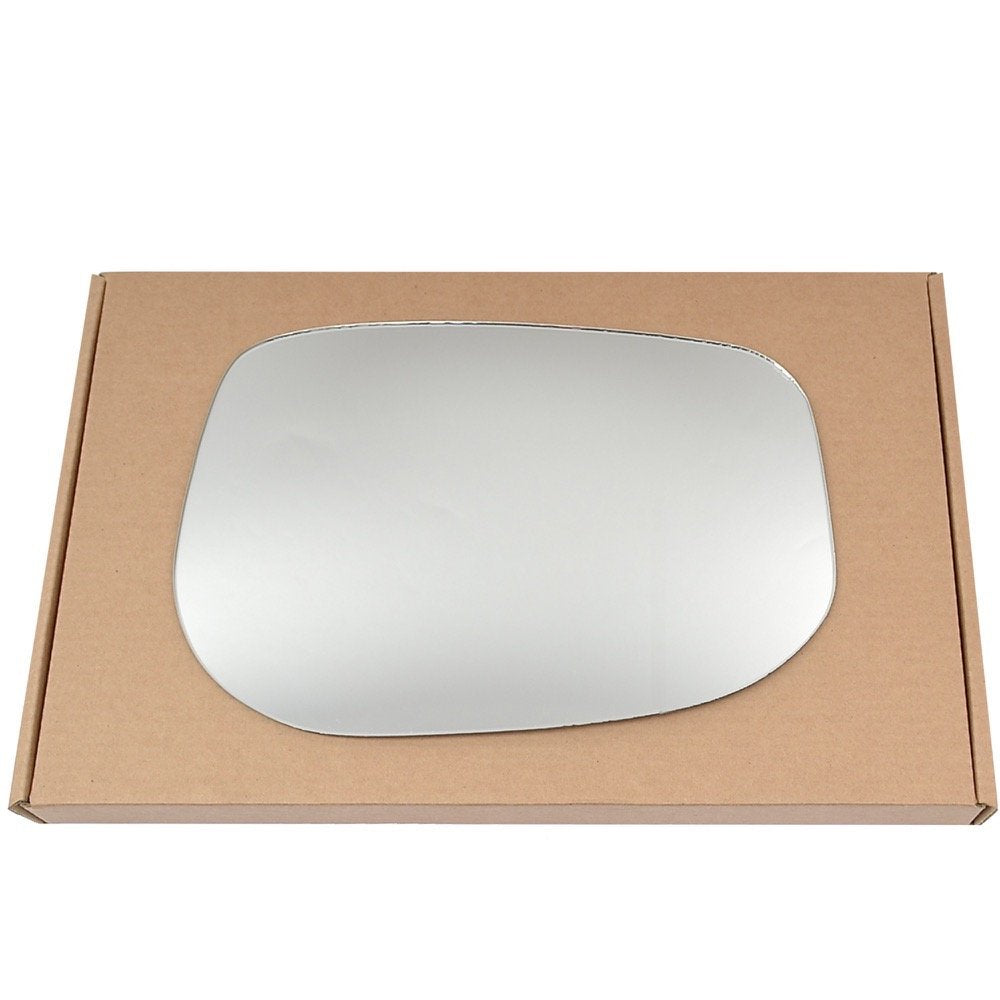Wing Mirror Glass Right for Honda Jazz 2008-2015 Stick-On Driver Off Side Convex