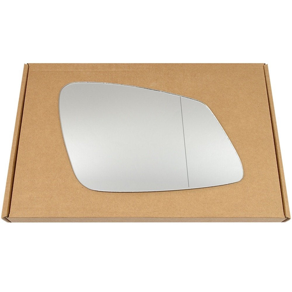 Wing Mirror Glass Right for BMW 1 Series 2011-2019 Stick-On Driver Off Side with Blind Spot