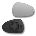 Replacement Wing Mirror Glass Right for Seat Ibiza 2008-2017 Clip-On Driver Off side Convex