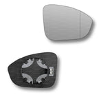Replacement Wing Mirror Glass Right for Dacia Sandero 2020-2022 Clip-On Driver Off side Heated with Blind Spot