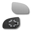 Replacement Wing Mirror Glass Right for Hyundai i20 2008-2012 Clip-On Driver Off side Heated Convex