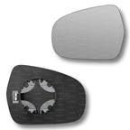 Replacement Wing Mirror Glass Left for Suzuki Vitara 2015-2020 Clip-On Passenger Near Side N/S Heated Convex