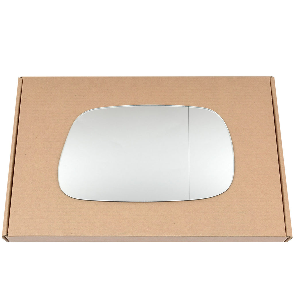 Wing Mirror Glass Right for Toyota corolla 2001-2004 Stick-On Driver Off Side with Blind Spot