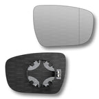 Replacement Wing Mirror Glass Right for Nissan Juke 2014-2019 Clip-On Driver Off side Heated with Blind Spot