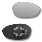 Replacement Wing Mirror Glass Right for Alfa Romeo Brera, Spider 2006-2010 Clip-On Driver Off side Heated Convex