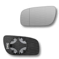 Replacement Wing Mirror Glass Left for Mercedes E-Class 2006-2009 Clip-On Passenger Near Side N/S Heated with Blind Spot