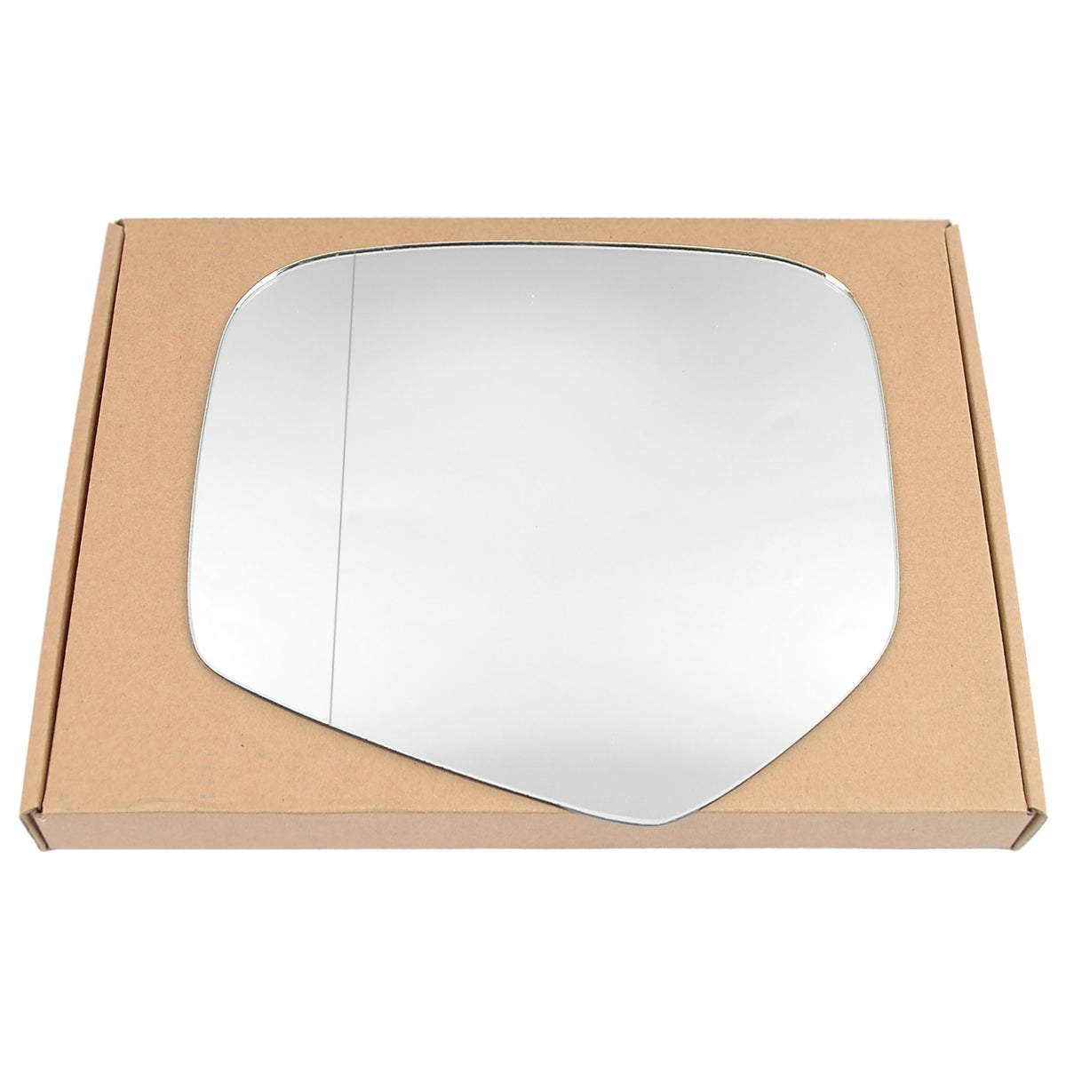 Wing Mirror Glass Left for Mitsubishi L200 (Triton/Warrior) 2005-2020 Stick-On Passenger Near Side with Blind Spot