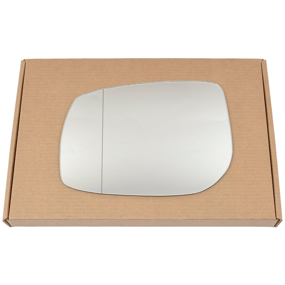 Wing Mirror Glass Left for Toyota Auris 2006-2012 Stick-On Passenger Near Side with Blind Spot
