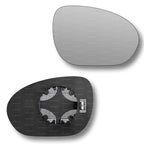 Replacement Wing Mirror Glass Right for Nissan Cube 2010-2014 Clip-On Driver Off side Heated Convex