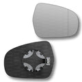 Replacement Wing Mirror Glass Right for Suzuki SX4 S-Cross 2013-2021 Clip-On Driver Off side Heated with Blind Spot