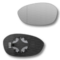 Replacement Wing Mirror Glass Left for Alfa Romeo Brera, Spider 2006-2010 Clip-On Passenger Near Side N/S Heated with Blind Spot