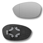 Replacement Wing Mirror Glass Left for Alfa Romeo Brera, Spider 2006-2010 Clip-On Passenger Near Side N/S Heated with Blind Spot