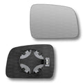 Replacement Wing Mirror Glass Right for Land Rover Discovery 2009-2013 Clip-On Driver Off side Heated Convex