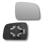 Replacement Wing Mirror Glass Right for Land Rover Freelander 2010-2014 Clip-On Driver Off side Heated Convex