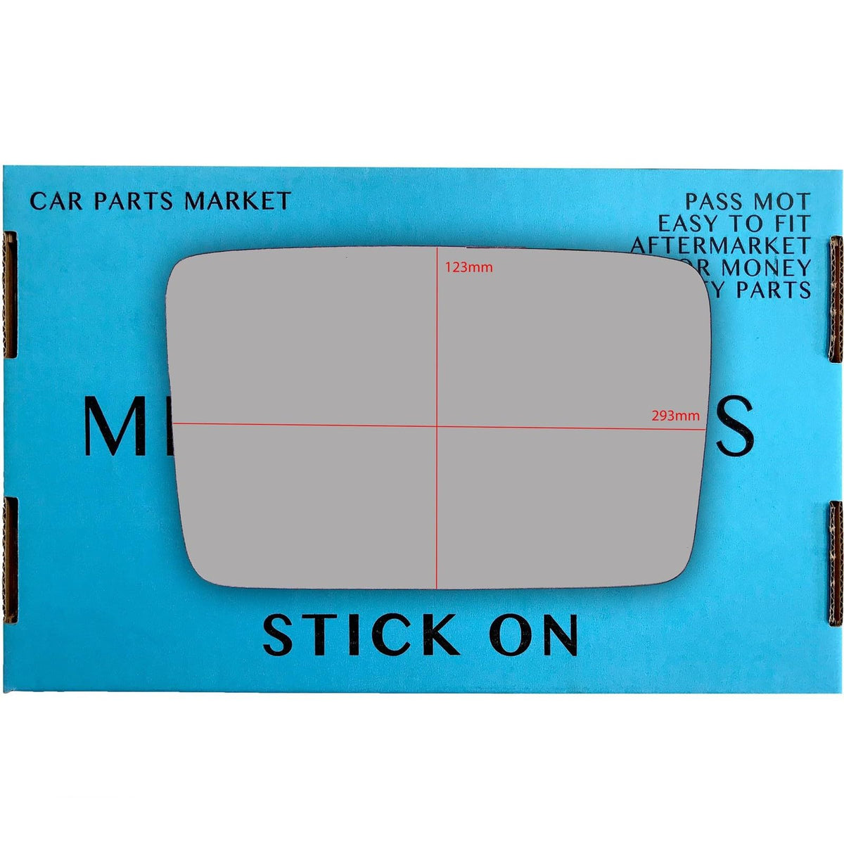 Side View Replacement Wing Mirror Glass will fit either Left or Right for Ford Taunus Transit FK-1000 1953-1965 Convex will fit either Left or Right