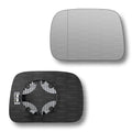 Replacement Wing Mirror Glass Left for Nissan Terrano 1993-2005 Clip-On Passenger Near Side N/S Heated with Blind Spot