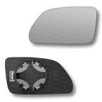 Replacement Wing Mirror Glass Left for Skoda Octavia 2004-2009 Clip-On Passenger Near Side N/S Heated Convex