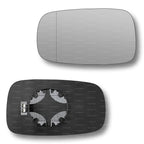 Replacement Wing Mirror Glass Left for Renault Grand Scenic 2004-2009 Clip-On Passenger Near Side N/S Heated with Blind Spot
