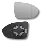 Replacement Wing Mirror Glass Right for VW Golf 2020-2022 Clip-On Driver Off side Heated with Blind Spot