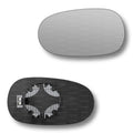 Replacement Wing Mirror Glass Left for Jaguar S-Type 2002-2008 Clip-On Passenger Near Side N/S Heated Convex