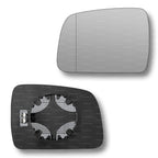 Replacement Wing Mirror Glass Left for Land Rover Discovery 2009-2013 Clip-On Passenger Near Side N/S Heated with Blind Spot