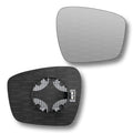 Replacement Wing Mirror Glass Right for Ford S-Max 2015-2022 Clip-On Driver Off side Heated Convex