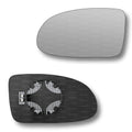 Replacement Wing Mirror Glass Left for Vauxhall Omega 1994-1999 Clip-On Passenger Near Side N/S Heated Convex