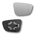 Replacement Wing Mirror Glass Right for BMW 7 Series 2015-2022 Clip-On Driver Off side Heated with Blind Spot