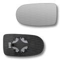 Replacement Wing Mirror Glass Left for Alfa Romeo GTV, Spider 1995-2005 Clip-On Passenger Near Side N/S Heated Convex