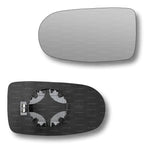 Replacement Wing Mirror Glass Left for Alfa Romeo GTV, Spider 1995-2005 Clip-On Passenger Near Side N/S Heated Convex