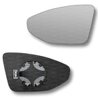 Replacement Wing Mirror Glass Left for Audi A8 2017-2022 Clip-On Passenger Near Side N/S Heated Convex
