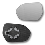 Replacement Wing Mirror Glass Left for Toyota Corolla 2019-2022 Clip-On Passenger Near Side N/S Heated with Blind Spot