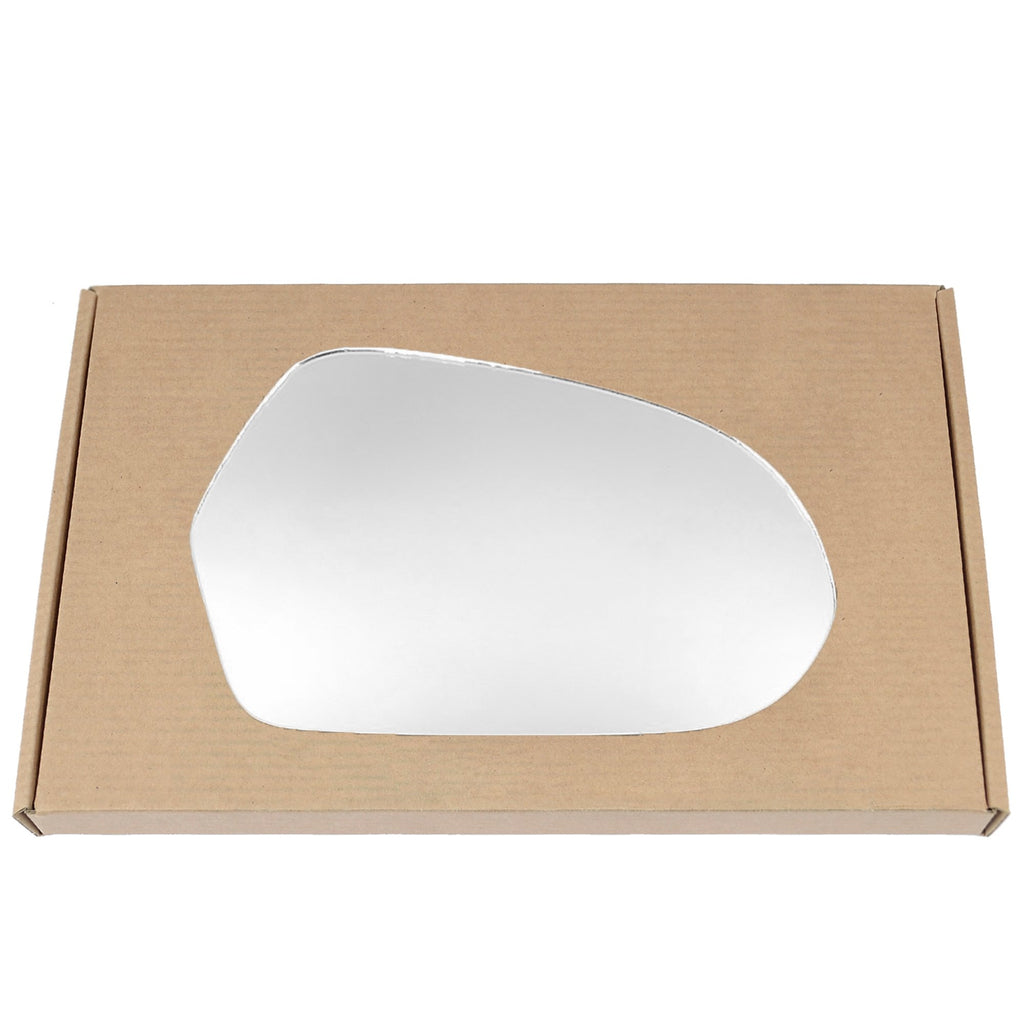 Wing Mirror Glass Right for Audi A6 2011-2018 Stick-On Driver Off Side Convex