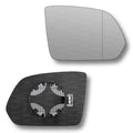 Replacement Wing Mirror Glass Right for Mercedes Vito 2015-2022 Clip-On Driver Off side Heated with Blind Spot
