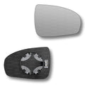 Replacement Wing Mirror Glass Right for Mercedes CLC-Class 2008-2011 Clip-On Driver Off side Heated Convex