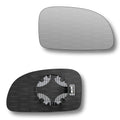 Replacement Wing Mirror Glass Right for Daewoo Chevrolet Tacuma 2000-2008 Clip-On Driver Off side Heated Convex