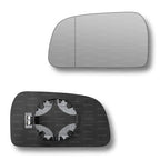 Replacement Wing Mirror Glass Left for Hyundai Tucson 2004-2009 Clip-On Passenger Near Side N/S Heated with Blind Spot