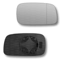 Replacement Wing Mirror Glass Right for VW Caddy 1995-2004 Clip-On Driver Off side with Blind Spot