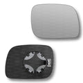 Replacement Wing Mirror Glass Right for VW Touareg 2002-2006 Clip-On Driver Off side Heated Convex