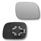 Replacement Wing Mirror Glass Right for VW Touareg 2002-2006 Clip-On Driver Off side Heated Convex