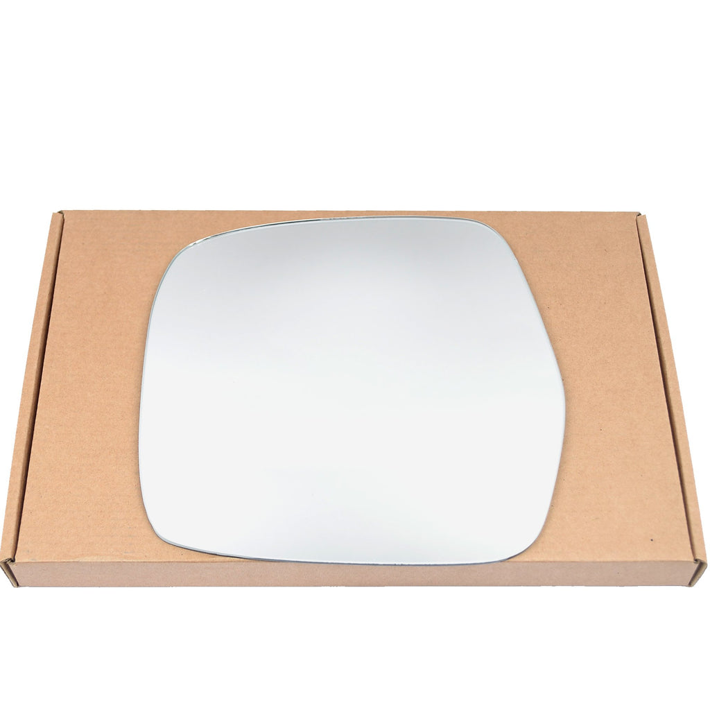 Wing Mirror Glass Left for Toyota Land Cruiser 1997-2002 Stick-On Passenger Near Side Convex