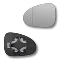 Replacement Wing Mirror Glass Left for VW Touareg 2010-2017 Clip-On Passenger Near Side N/S Heated with Blind Spot