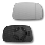 Replacement Wing Mirror Glass Right for Toyota Yaris 1999-2005 Clip-On Driver Off side with Blind Spot